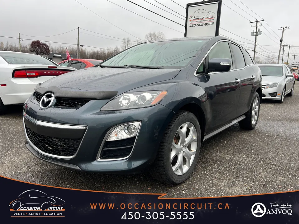 2012 Mazda CX-7 GT 167,000KM AWD CUIR/TOIT OUVRANT/CRUISE/MAGS