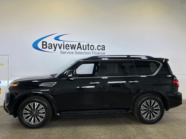 2023 Nissan Armada SL SL/AWD/MIDNIGHT/LEATHER/ROOF/NAV/DIRECT... in Cars & Trucks in Belleville