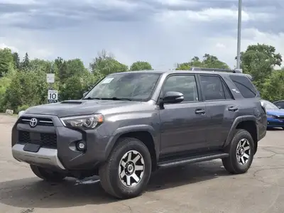 Check out this certified 2021 Toyota 4Runner TRD Off-Road | Leather | Sunroof | Nav | Heated Power S...