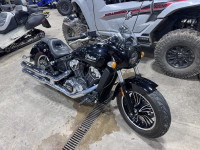 2022 Indian Motorcycle Scout ABS Black Metallic