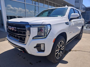 2024 GMC Yukon AT4 | 5.3L V8 | AT4 PREMIUM PLUS PKG | TECH PKG | PANO ROOF | POWER BOARDS | MAX TRAILERING