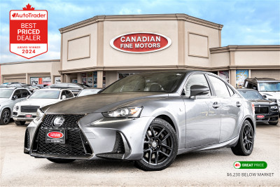 2019 LEXUS IS 300 AWD | F-SPORT | SUNROOF | CAM | NO ACCIDENT | 