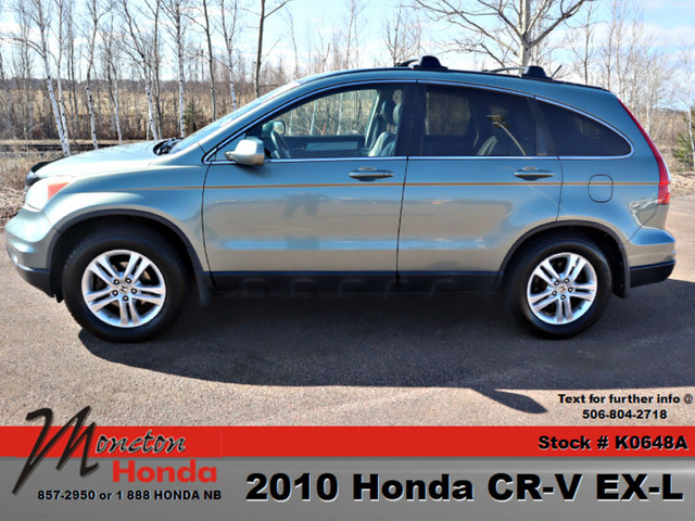  2010 Honda CR-V EX-L in Cars & Trucks in Moncton - Image 2