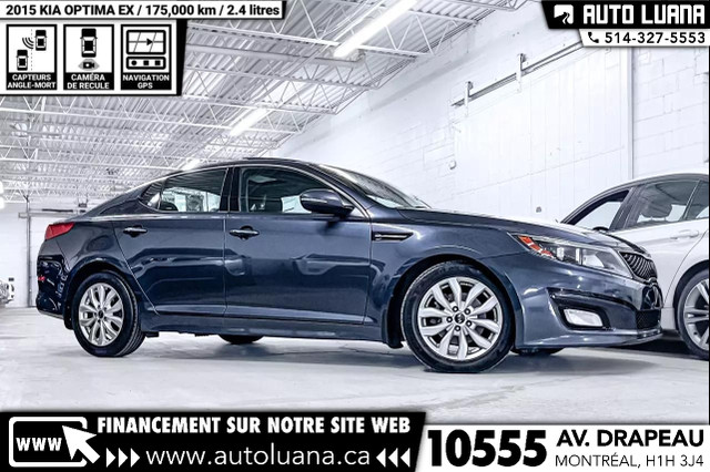 2015 KIA Optima EX Luxury TOIT PANO/CAMERA/PUSH START/NAVI/MAGS in Cars & Trucks in City of Montréal