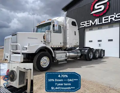 2012 Western Star 4900SB Tri Drive with Cooler Pack Wet Kit KMS: 577,384 HRS: 16,284 Engine: Detroit...