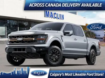 This brand new ICONIC SILVER METALLIC 2025 FORD F-150 TREMOR is powered by a 3.5L V6 ECOBOOST ENGINE...