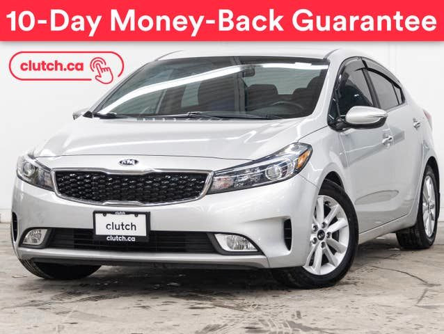 2017 Kia Forte EX w/ Android Auto, Dual Zone A/C, Backup Cam in Cars & Trucks in City of Toronto