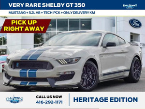 2020 Shelby Mustang GT SHELBY GT350| HERITAGE EDITION| TECHNOLOGY PACK| DELIVERY KM