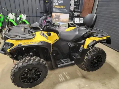 2024 Can-Am OUTL MAX XT 700 YL 24 - YRB00 2024 OUTLANDER MAX 700 XT, NEO YELLOW, NOW IN STOCK AND RE...