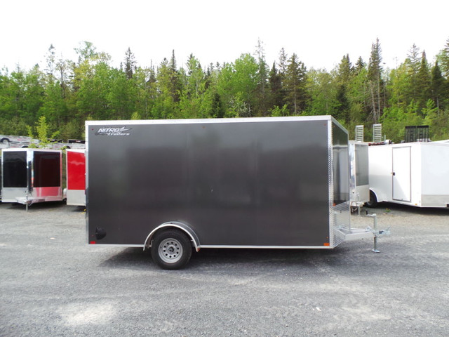 2024 Nitro ALUMINUM 7X14' ENCLOSED CARGO TRAILER in Cargo & Utility Trailers in Fredericton - Image 4