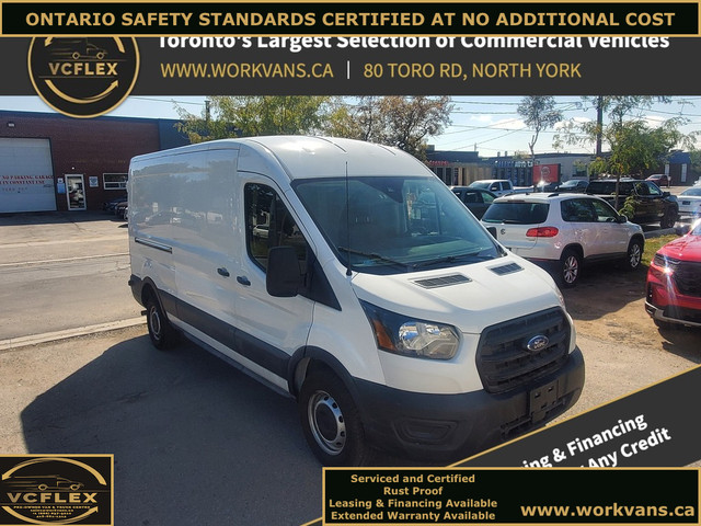2020 Ford Transit Van T-150 148WB Mid Roof - V6 Gas - Btooth/Cam in Cars & Trucks in City of Toronto
