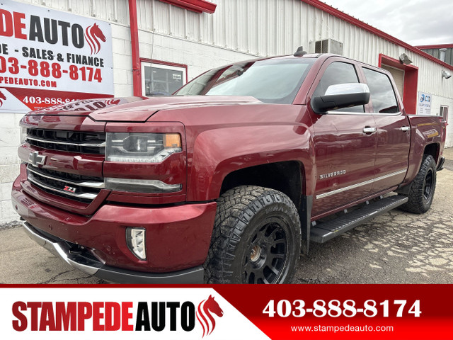 2017 Chevrolet Silverado 1500 LTZ | 6.2L V8 | 4X4 | CREW CAB | A in Cars & Trucks in Calgary