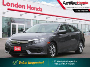2017 Honda Civic LX | Only 68,000KM | Full Service History |