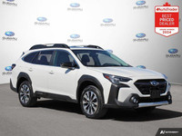 New Price! Odometer is 27073 kilometers below market average! White 2023 Subaru Outback Limited AWD... (image 6)