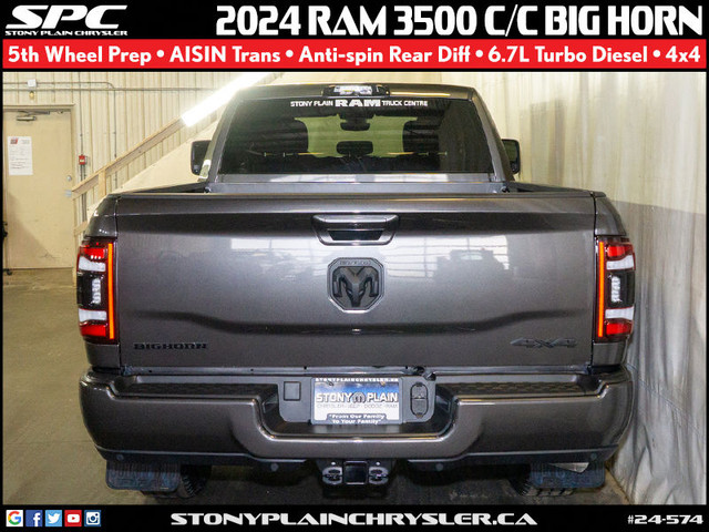 2024 RAM 3500 Big Horn 4x4 Crew Cab 6'4" Box for sale in Cars & Trucks in St. Albert - Image 3