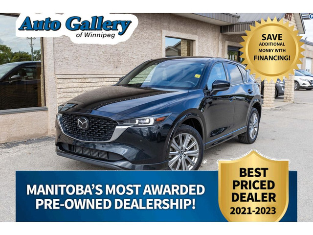 2023 Mazda CX-5 SIGNATURE AWD | LEATHER | SUNROOF | NAVIGATION! in Cars & Trucks in Winnipeg