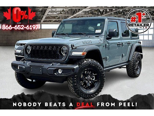 2025 Jeep Wrangler Willys in Cars & Trucks in Mississauga / Peel Region