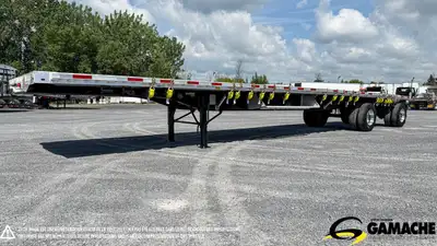 Trailer - # STOCK: R-36788 2015 TRANSCRAFT 48' FLAT BED COMBO THE VEHICLES ARE LOCATED AT: 609 PRINC...