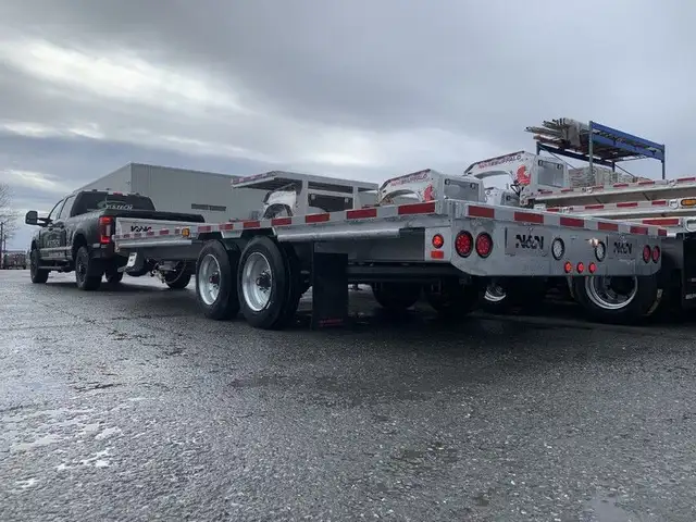 2025 N&N-0023 DO24G14K Deck over 8.5X24ft flatbed galvanized in Cargo & Utility Trailers in St. Albert - Image 4