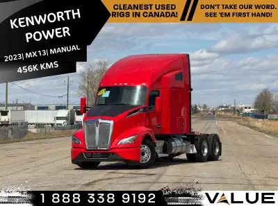 2023 KENWORTH T680 Sleeper * Odometer: 455,902 kms * Engine Make: Paccar * Engine Model: MX-13 * Eng...