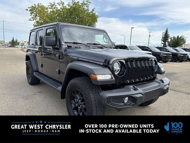 2021 Jeep Wrangler Unlimited Willys in Cars & Trucks in Edmonton