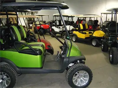 We have Hundreds of Used, Refurbished, Partially & Fully customized Golf Carts in stock. Choose from...