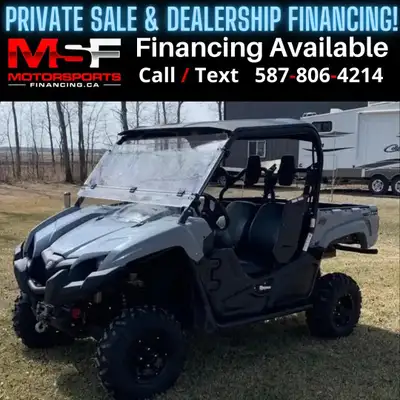 FINANCE ANYTHING IN CANADA PRIVATE SALE & DEALERSHIP FINANCING CALL / TEXT 587-806-4214 APPLY NOW @...