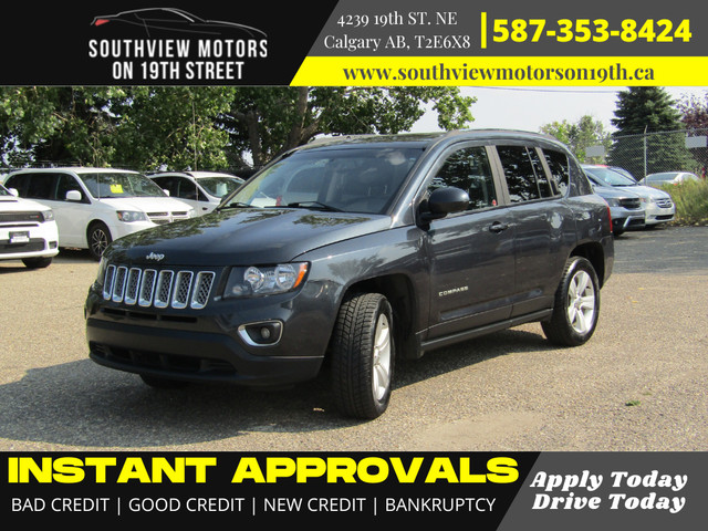 2015 Jeep Compass 4X4-HIGH ALTITUDE-SUNROOF-LEATHER in Cars & Trucks in Calgary