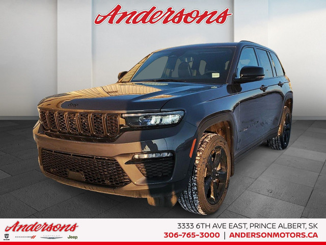 2025 Jeep Grand Cherokee LIMITED Black Appearance / Sunroof / Al in Cars & Trucks in Prince Albert - Image 2