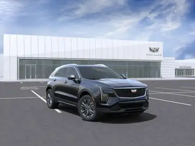 The 2025 Cadillac XT4 AWD Premium Luxury in a sophisticated black finish promises an exciting blend...