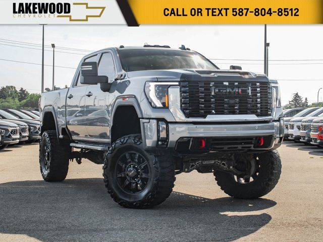 2024 GMC Sierra 2500HD AT4 6.6L Duramax Lifted in Cars & Trucks in Edmonton