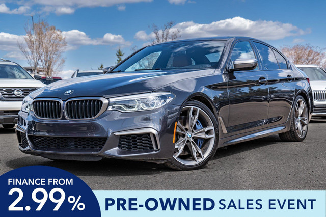 2019 BMW M550 i xDrive M550i xDrive AWD | LEATHER | NAV | SUN... in Cars & Trucks in Edmonton