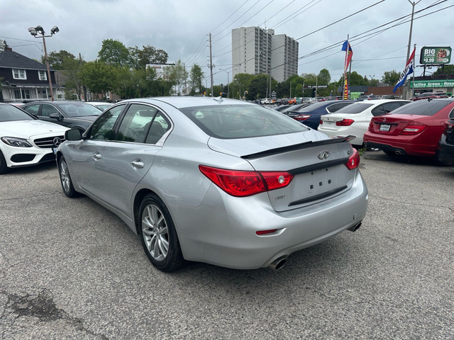 2016 INFINITI Q50 2.0t | Sunroof | Leather in Cars & Trucks in City of Toronto - Image 4