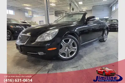 ONE OF A KIND 2010 LEXUS SC430 LAST EDITION COMES BLACK ON BLACK HEATED POWER MEMORY LEATHER SEAT, P...