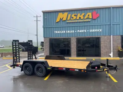 Miska HD 8 Ton Lowbed Equipment Float Trailer - Canadian Made Starting at just $8,495.00 - Finance f...