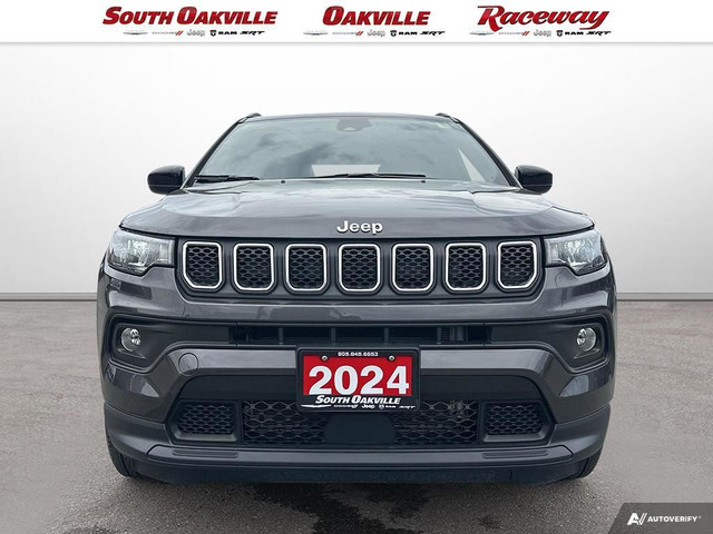 2024 Jeep Compass NORTH | APPLE CARPLAY | CLEAN CARFAX | BACKUP  in Cars & Trucks in Oakville / Halton Region - Image 2