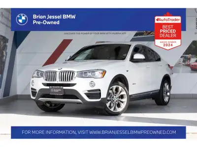 2018 BMW X4 xDrive28i AWD 8-Speed Sport Automatic with Shift Paddles 2.0L I4 Turbocharged EXTERIOR -...