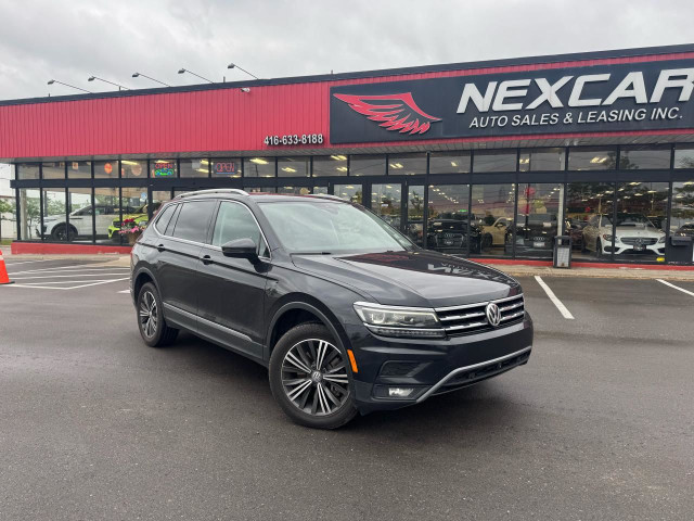 2018 Volkswagen Tiguan HIGHLINE AWD LEATHER PANO/ROOF NAVI B/SPO in Cars & Trucks in City of Toronto