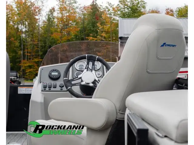 2022 Starcraft EXS 3 Q Tritoon with 175HP Mercury in Powerboats & Motorboats in Ottawa - Image 5