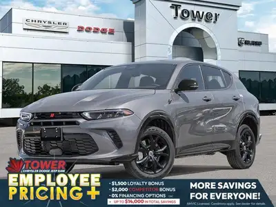 This Dodge Hornet delivers a Intercooled Turbo Gas/Electric I-4 1.3 L/81 engine powering this Automa...