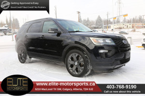 2018 Ford Explorer Sport Sport 7 PASSENGER CLEAN CARFAX 2 SETS OF TIRES FINANCING AVAILABLE