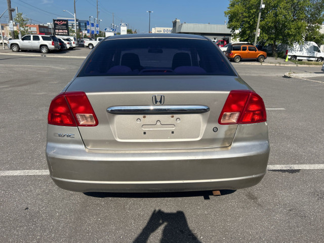 2002 Honda Civic LX-G Sedan LX-G at in Cars & Trucks in City of Toronto - Image 4