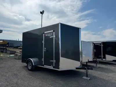 NEW 2025 7X12 ENCLOSED TRAILER WITH UPGRADED HEIGHT -This unit would be perfect for a SXS -One in st...