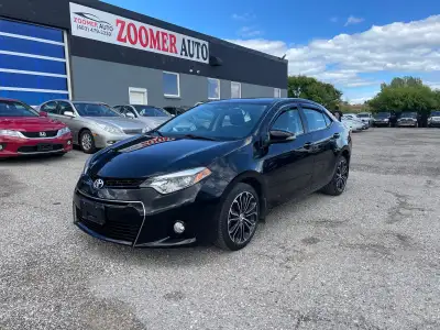 2016 Toyota Corolla S Automatic comes with Backup camera, Bluetooth, sunroof/moonroof, Heated seats,...