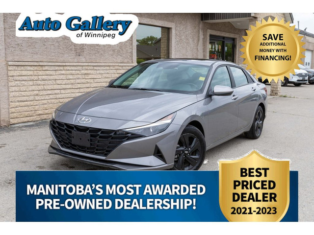 2023 Hyundai Elantra PREFERRED TECH PACKAGE | SUNROOF | HTD SEAT in Cars & Trucks in Winnipeg