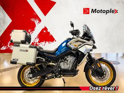 IBEX 800-T (TOURING) Garantie 5 ans Groupe Motopropulseur. Le style audacieux de l'IBEX 800 TOURING...