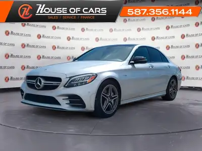  2019 Mercedes-Benz C-Class AMG C43 4MATIC w/Red Stitching / Pan