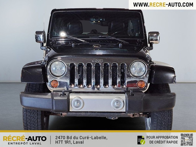 2013 Jeep WRANGLER UNLIMITED SAHARA | 4X4 | CUIR | BAS KM | VEND dans Autos et camions  à Laval/Rive Nord - Image 3