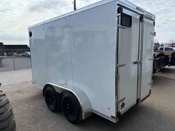 FOREST RIVER ULAFT 6X12 TANDEM AXLE BARN DOOR in Cargo & Utility Trailers in Oshawa / Durham Region - Image 3
