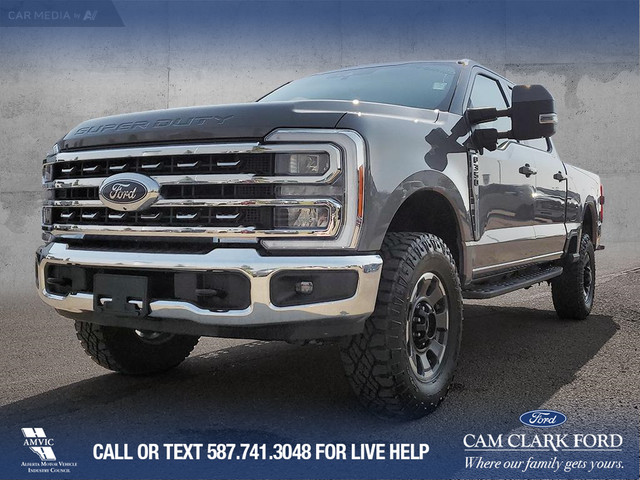 2023 Ford F-350 Lariat TREMOR | 7.3L GAS JOB | UPFITTER SWITC... in Cars & Trucks in Red Deer